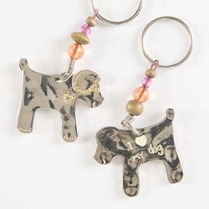 I love my dog keychain